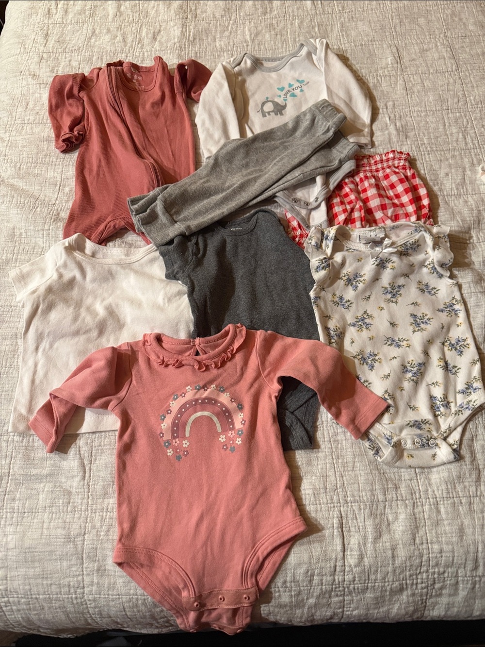 Misc baby clothes sizes 6 months - 9 months